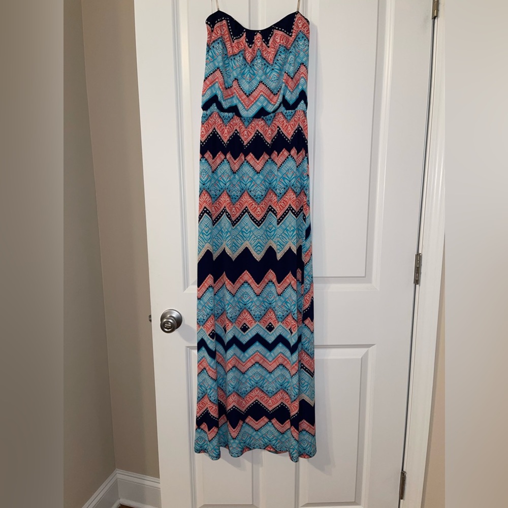 Multicolor fiesta dress! This dress has been the most fun to have in my closet!